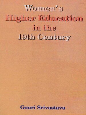 cover image of Women's Higher Education in the 19th Century